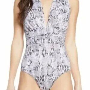 Women's Chelsea28 Snakeskin Print Bathing Suit